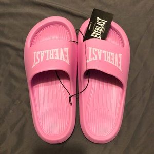 Pink Everlast Slides